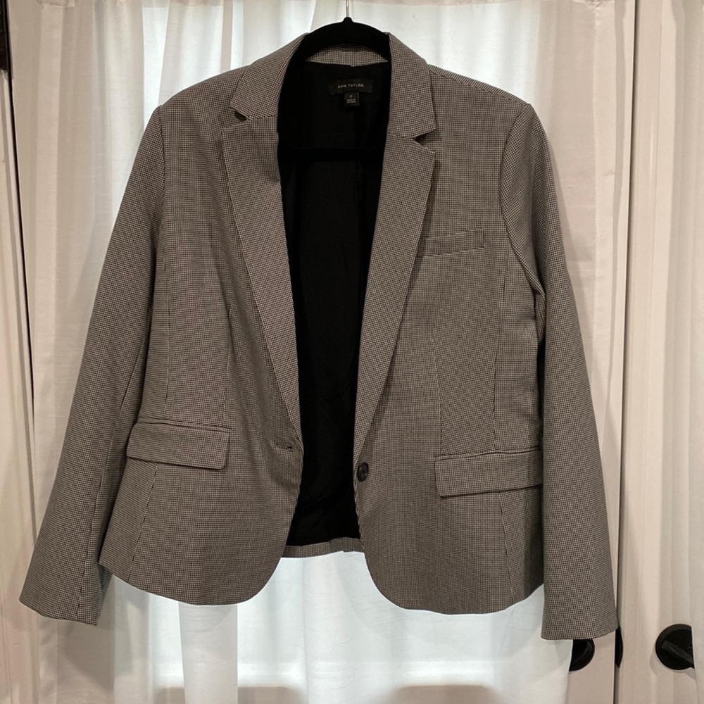 Size 12 Ann Taylor Suit with Blazer and Dress with belt.